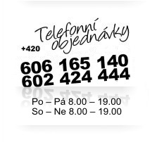Autop�j�ovna - telefonick� objedn�vky